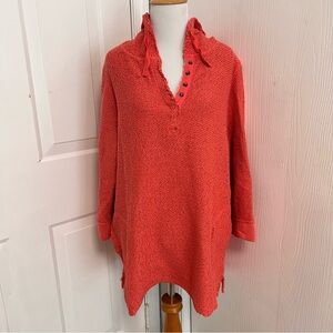 Soft Surroundings Cozumel Hooded Top A4